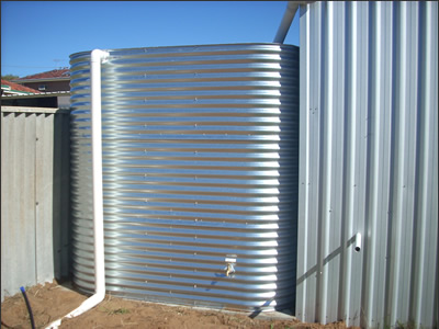 Large Greywater tanks installation Perth Australia